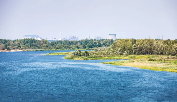 Der Blick von der Brücke — Stockfoto