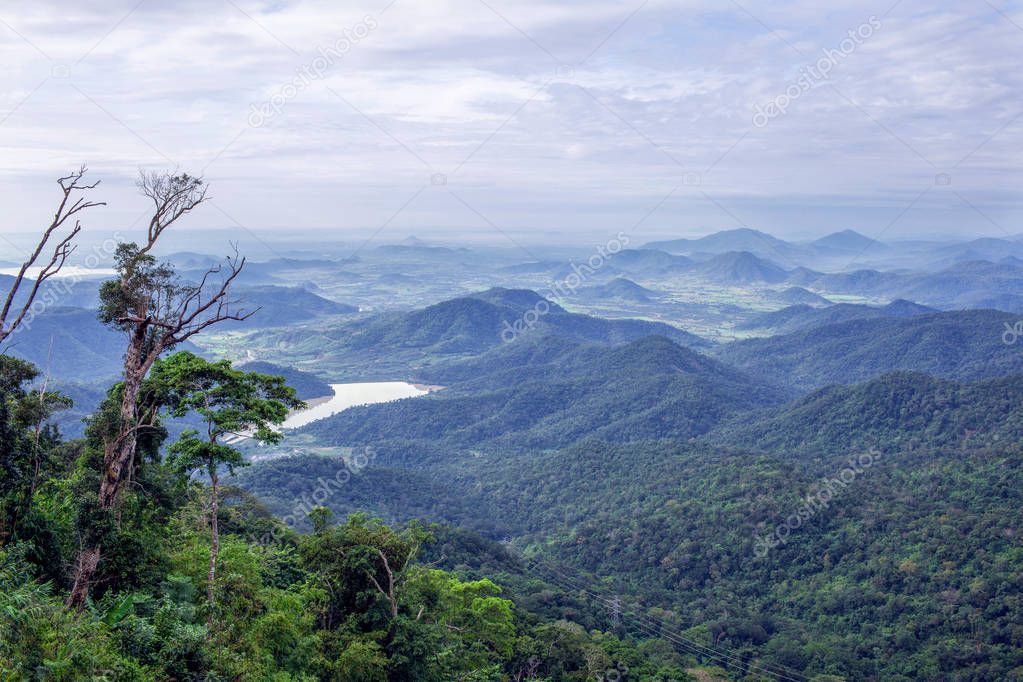 Mountains in Dalat, Vietnam