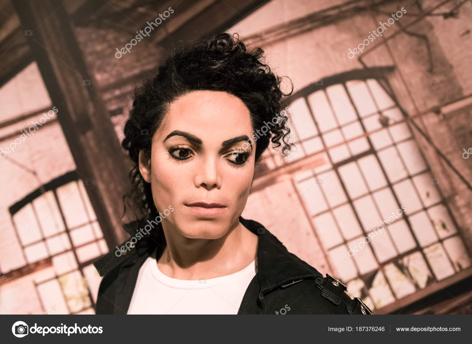 Amsterdam Netherlands January 2018 Wax Figure Michael Jackson