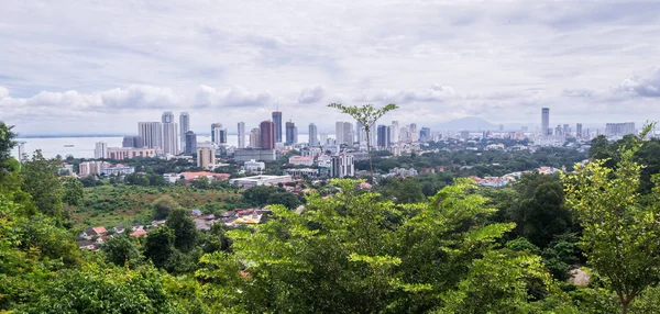 Georgetown tepede Penang üzerinden görüntülemek