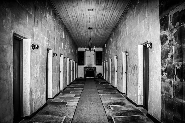 Porto Arthur Penal Colony Prison Interior na Tasmânia, Austrália — Fotografia de Stock