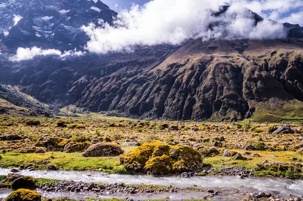 Paesaggio andino vicino a Riobamba, Ecuador — Foto Stock