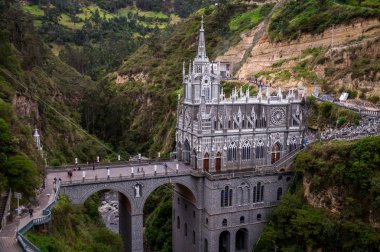 Las Lajas Sığınağı - Ipiales, Kolombiya