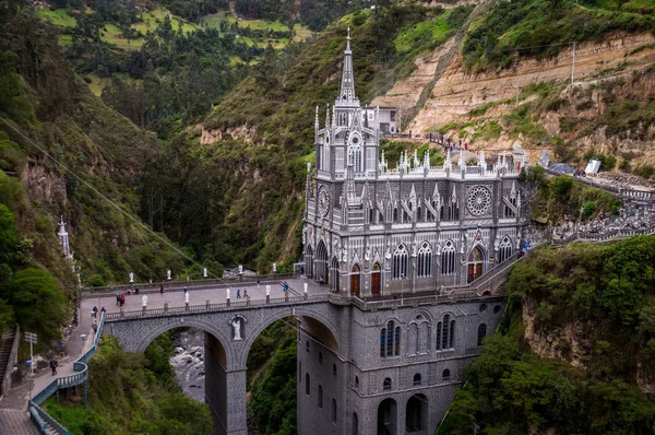 Santuario di Las Lajas - Ipiales, Colombia — Foto Stock