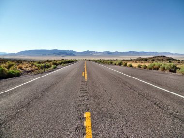 Rota 190 Ölüm Vadisi Milli Parkı, California, ABD devlet