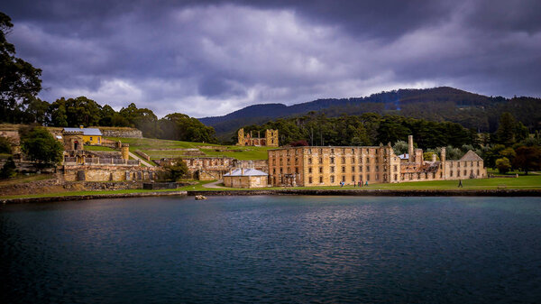 Historic Convict Structures in Port Arthur, Tasmania, Australia