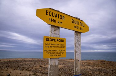 Yamaç Point, Yeni Zelanda Güney yerde