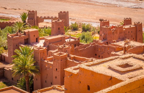 Ancient mud brick houses of Ait-Ben-Haddou, Morocco