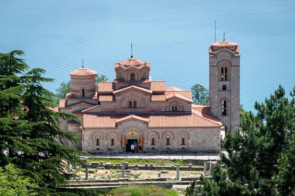 Igreja de São João em Kaneo, Lago Ohrid, Macedônia — Fotografia de Stock