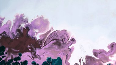 Renkli soyut arka plan, duvar kağıdı, doku. Fırça darbeleriyle tuval üzerinde akrilik boya parçası. Yüksek kalite detaylar. Eşsiz, bir kopyada yaratıldı. Marbleize Etki.