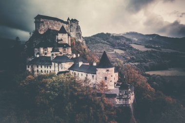 Orava Şatosu Gizemli Sabah, Slovakya, Avrupa