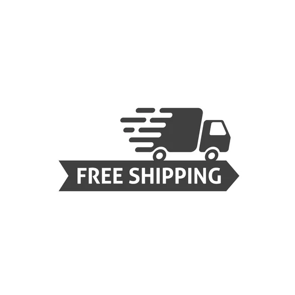 Transportation logo. Silhouette of truck various emblems of logistic ...