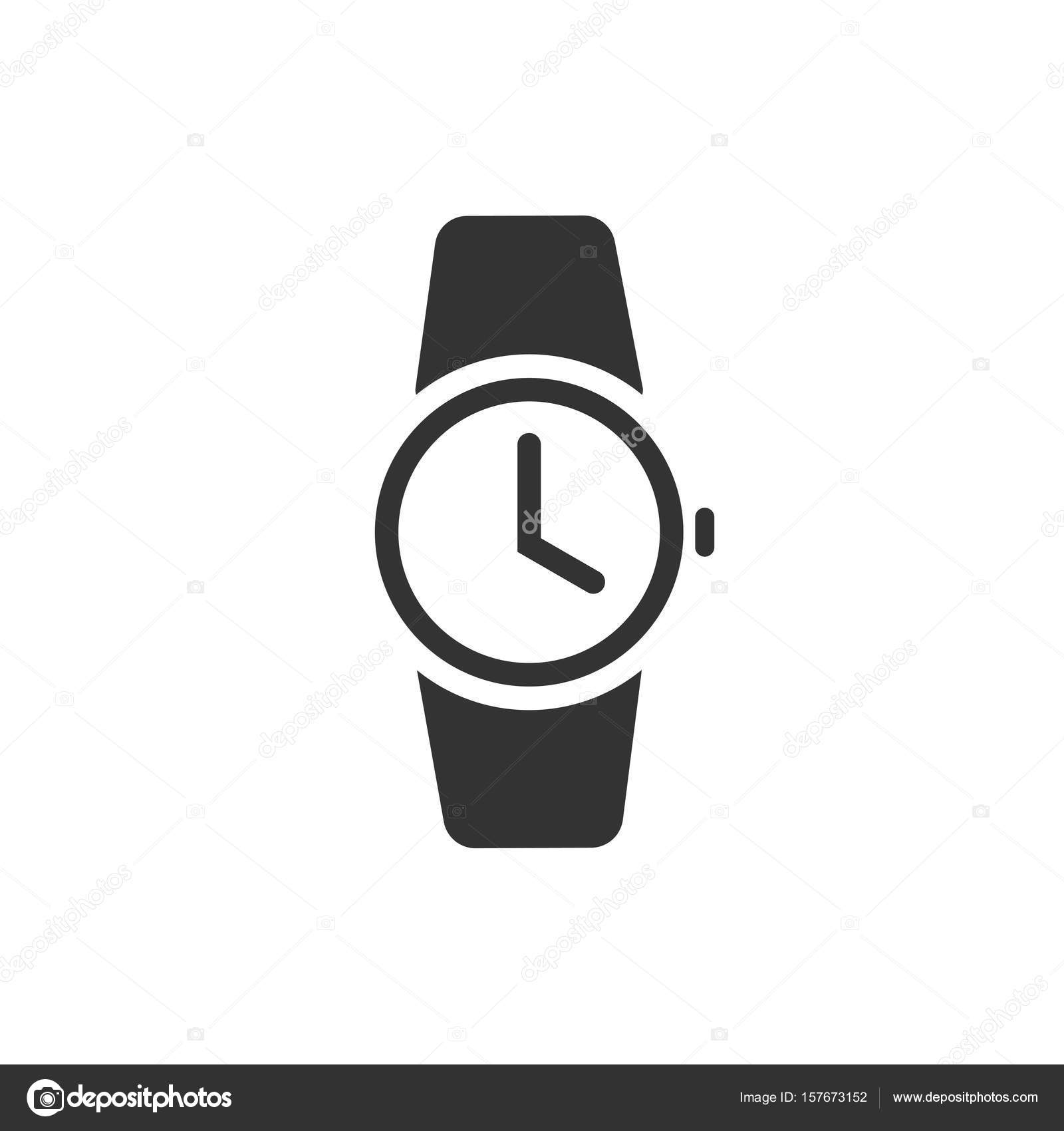 Ilustração em vetor preto e branco de um relógio de pulso imagem de  contorno do relógio desenhado à mão