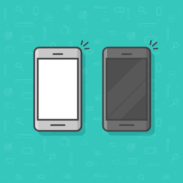 Εικονογράφηση διάνυσμα περίγραμμα γραμμής smartphone, απλό κινητό τηλέφωνο εικονίδιο γραμμή τέχνης σκίτσο απομονωμένη, μαύρο και άσπρο cellphone κουδούνισμα ή δόνησης — Διανυσματικό Αρχείο