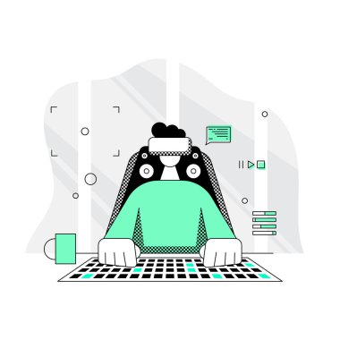 Sanal gerçeklik bilgisayar oyuncusuName