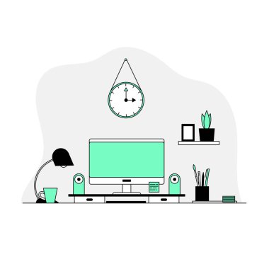 Tasarımcının çalışma yeri