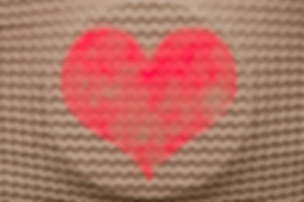 Valentin nap szív. Szeretet szív alakú természetes háttér — Stock Fotó