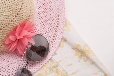 Yaz tatili / tatil tatil almak için arka plan öğeleri
