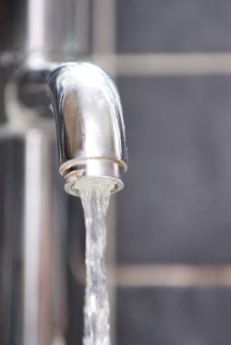 tatlı su kaynağından akan akan su