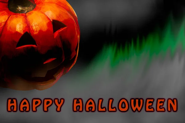 Happy Halloween poster met kopie ruimte voor tekst — Stockfoto