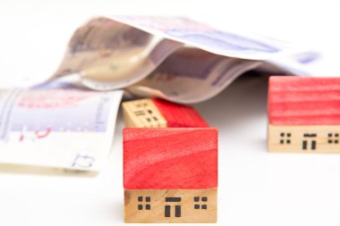 Mülkiyet fiyat ve satış para ile ev, model evlerin