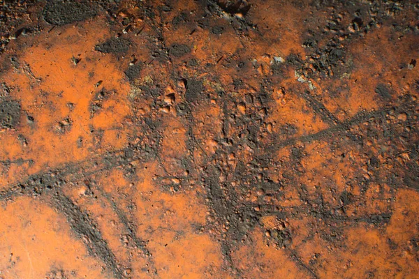 Textura de ferrugem, ferrugem na superfície desgastada do grunge do metal — Fotografia de Stock