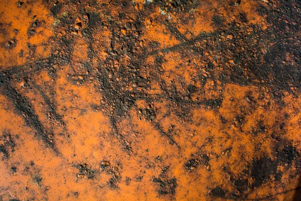 Textura de ferrugem, ferrugem na superfície desgastada do grunge do metal — Fotografia de Stock