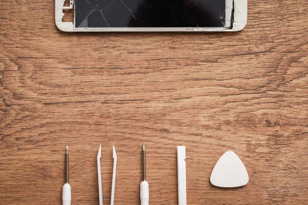 Tools for phone repair by mobile phone technician or to use to fix smartphone yourself