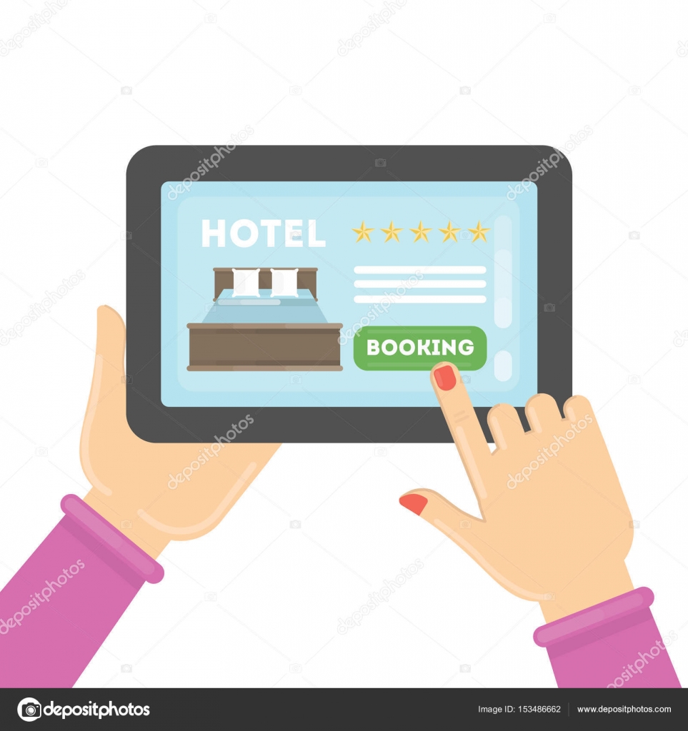 Online Hotel Booking Vector Image By C Inspiring Vector Gmail Com Vector Stock Online Hotel Booking Vector Image By C Inspiring Vector Gmail Com Vector Stock