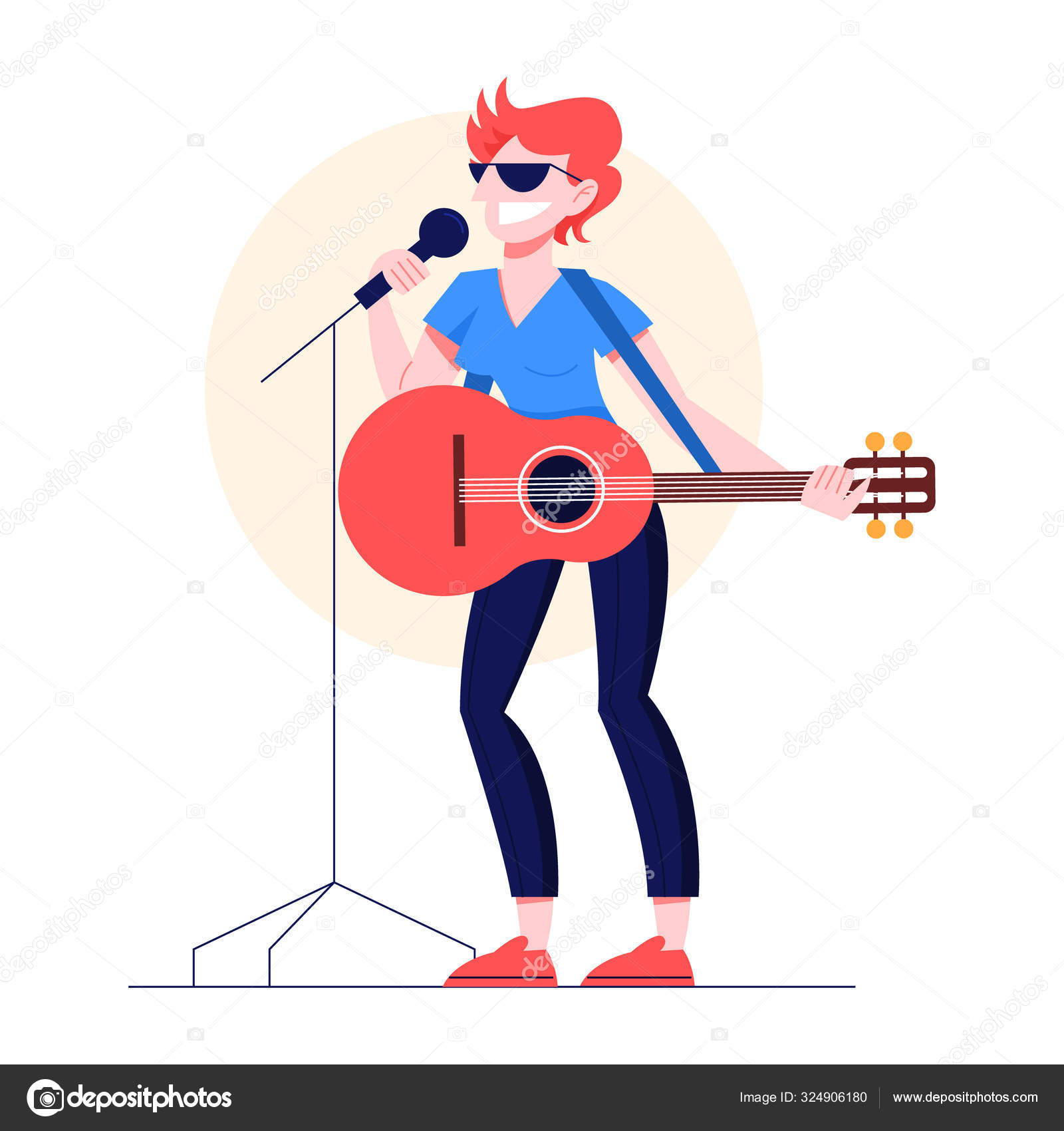 Stand For Guitarストックベクター ロイヤリティフリーstand For Guitarイラスト ページ 7 Depositphotos