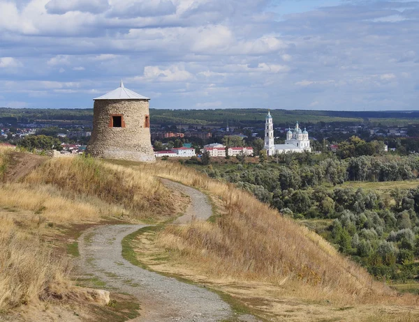 eski antik bir kule ile şehir elabuga parçası