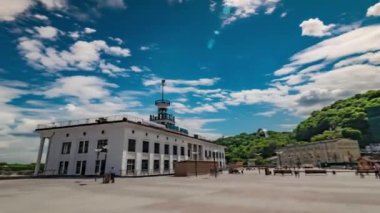 Kiev hareket Timelapse, Riverport Kiev, Podil