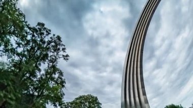 Gezegen 360 derece Kiev manzaraları turizm Cityscape tavşan deliği