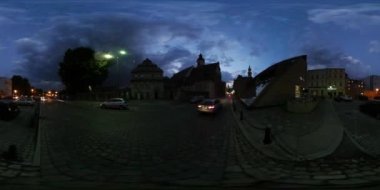 Geceleri Avrupa 'nın 360 derecelik VR panoraması 