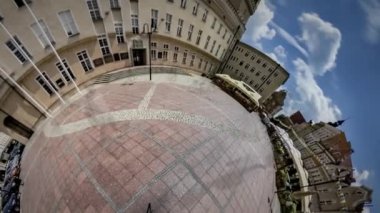 Avrupa 'da 360 derece kare VR panoraması