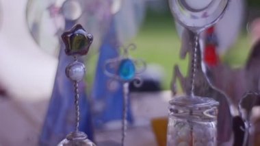 Bir çocuk odası için güzel Cam süsler