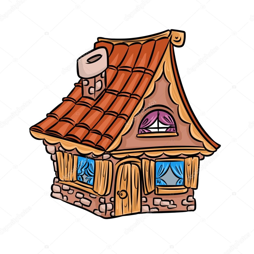 House small village cartoon Stock Photo by ©Efengai 126080144