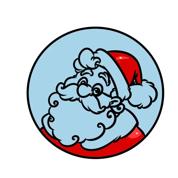 Logo Santa Claus Christmas — Stock fotografie