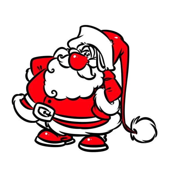 Santa Claus cartoon — Stock Photo, Image