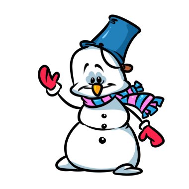 Kardan adam Merhaba! çizgi film 