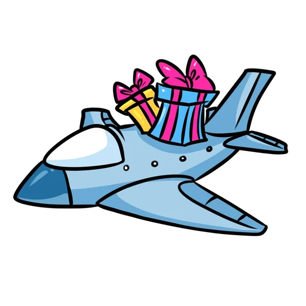 Airplane gifts cartoon