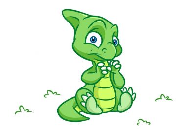 Dinozor karikatür çizimler