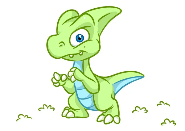 Desenhos animados de dinossauros Ilustrações — Fotografia de Stock
