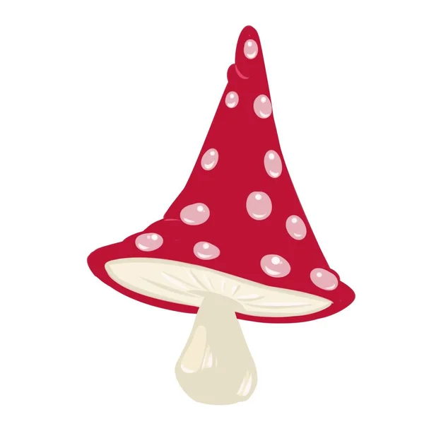 Champiñones Amanita Caricatura venenosa — Foto de Stock