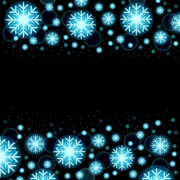 Glowing shiny christmas background. Vector eps10. — Stock Vector