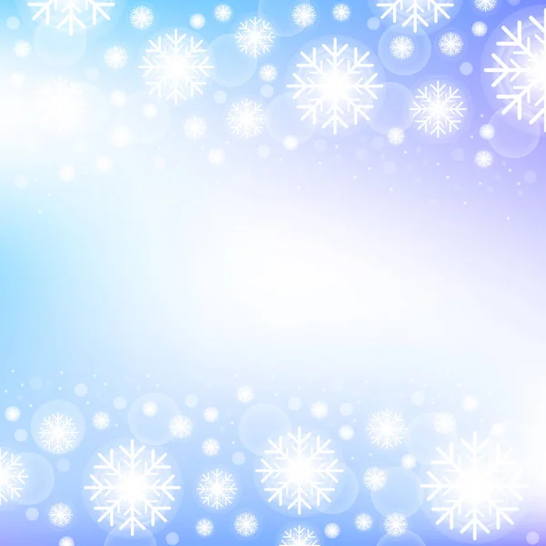 クリスマスの背景を抽象化します。エレガントな冬の雪から成っています。ベクトルの図。Eps10. — ストックベクタ