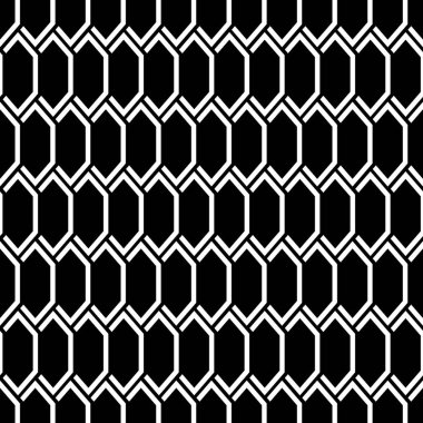 Renkli altıgen desen.