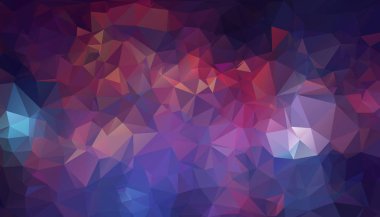 Üçgenlerden oluşan soyut arkaplan