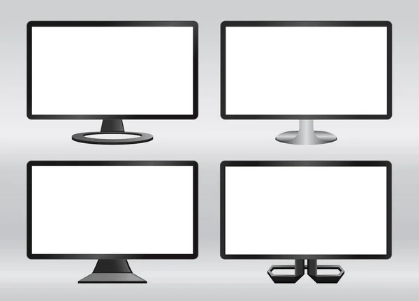 Design Computer Monitore Set . — Stockfoto