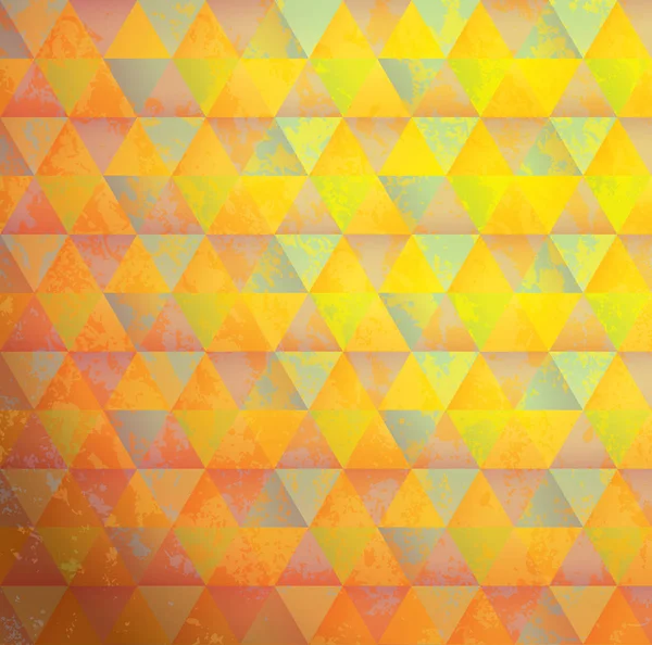 Fond lumineux triangles multicolores — Photo